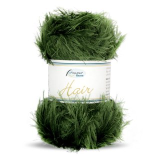 Rellana Hair,50 gr. Fransengarn, Fb. 38 grün