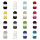 Rellana Joy Anti-Pilling Wolle, 100 % Polyacryl, 16 tolle Farben (21 gelb)