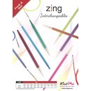 Knit Pro Zing, Nadelspitzen Standard