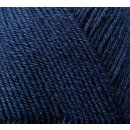 Rellana Flotte Socke uni,100 Gr. 4-fädige Sockenwolle, 75% Schurwolle(Superwash)/25% Polyamid, (904 Marine)