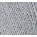 Rellana Flotte Socke uni,100 Gr./420m, 4-fädige Sockenwolle, 75% Schurwolle(Superwash)/25% Polyamid Fb. 955 hellgrau-meliert