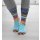 Gründl NEU! 4-fädige Sockenwolle mit dem grünen Faden, Simila, 2 identische Socken aus Einem Knäuel, 100 gr. 75% Schurwolle / 25% Polyamid, (304 türkis bunt)
