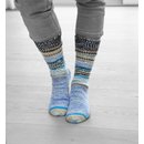 6 x 100g Sockenwolle Paket Gr&uuml;ndl Hot Socks Simila, 2 gleiche, identische Socken Stricken, 600g Wollpaket Sockenwolle