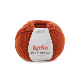 Katia Prime Merino - Farbe: Mittelorange (28) - 50 g/ca. 120 m Wolle