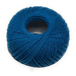 ABVERKAUF!! GB Hanna Cable,Filethäkelgarn,50g,LL 175m,NS2-2,5,100 % Baumwolle 1660 petrol