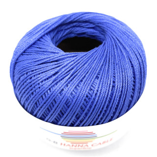 Hanna Cable,50 g,Häkelgarn,Filethäkelgarn,175m Lauflänge,NS2-2,5, (1650 blau)
