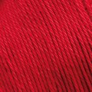 Adina von Rellana 100 % Baumwolle Garn Farbe 03 rot 50g