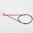Knit Pro Zing Rundstricknadel,versch. Stärken+Längen, Aluminium, leicht und liegt gut in der Hand