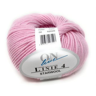 ONline Starwool,hochwertige Merinowolle,50g,100% Wolle,