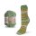 Rellana Flotte Socke Wool free Bamboo 100 g Sockenwolle Vegan mit Bambus Sommersocken stricken (1911 natur-gelb-grün)