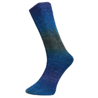 Sommer Sockenwolle 4-fädig von Ferner, mit Baumwolle, 100 g/420 m, 56% Schurwolle/25% Baumwolle/18% Polyamid recycelt (523-22)