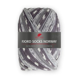 Fjord Socks Norway von Pro Lana,100g,420m,Sockenwolle 4-fädig,Muster kommt direkt aus dem Knäuel,NS 2-3 (385)