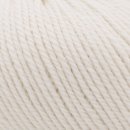 Biowolle Gründl Ecolana Farbe 01, 50g Bio Wolle zum Sricken oder Häkeln