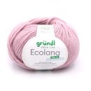 Biowolle Gründl Ecolana Farbe 02, 50g Bio Wolle zum Sricken oder Häkeln