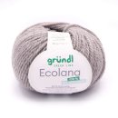 Biowolle Gründl Ecolana Farbe 06, 50g Bio Wolle zum Sricken oder Häkeln