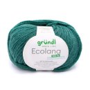 Biowolle Gründl Ecolana Farbe 11, 50g Bio Wolle zum Sricken oder Häkeln