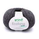 Biowolle Gründl Ecolana Farbe 14, 50g Bio Wolle zum Sricken oder Häkeln