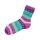 Gründl Hot Socks Madena (Sockenwolle aus 75 % Schurwolle (superwash) und 25 % Polyamid, Made in Italy, 4-fach Sockengarn, 100 g / 420 m, Nadelstärke: 2,5 mm - 3 mm, 1 x 100 g), berry lagune