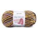 Big Velvet von Gründl,1 Knäuel =1 Schal,250g/205 m, 100% Polyester, Chenille,weiche Wolle,z. Häkeln und Stricken (04)
