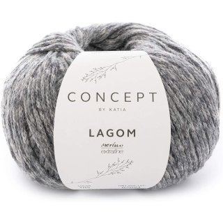 Katia Concept Lagom,50 g,Merino/Cotton,200m LL,Sommerwolle,Häkel- u. Strickgarn