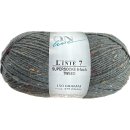 ONline Linie 7 uni,6-fach Sockenwolle,Tweed,150g/375m,75%Wolle/25% Polyamid