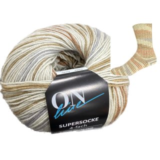 ONline Supersocke Sort. 343 Silk-Color 100g 2883