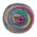 Gründl Wolle Colourful 200g | Farbverlaufswolle zum Stricken und Häkeln | Farbverlaufsgarn Wolle mit langem Farbverlauf (06), 6052