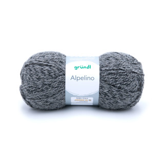 Dicke Wolle Nadelstärke 6 – 7 mm, Gründl Alpelino, 100g Wolle mit Alpakawolle zum Stricken oder Häkeln (10)
