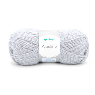 Dicke Wolle Nadelstärke 6 – 7 mm, Gründl Alpelino, 100g Wolle mit Alpakawolle zum Stricken oder Häkeln (01)