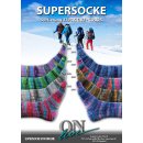 Online Garne Sockenwolle 8-fädig Supersocke # 339 Active Color | Dicke Strumpfwolle mit Farbverlauf zum Stricken und Häkeln | Sockengarn 8-fach, trocknergeeignet (2854)