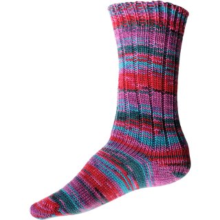 Online Garne Sockenwolle 8-fädig Supersocke # 339 Active Color | Dicke Strumpfwolle mit Farbverlauf zum Stricken und Häkeln | Sockengarn 8-fach, trocknergeeignet (2852)