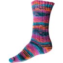 Online Garne Sockenwolle 8-fädig Supersocke # 339 Active Color | Dicke Strumpfwolle mit Farbverlauf zum Stricken und Häkeln | Sockengarn 8-fach, trocknergeeignet