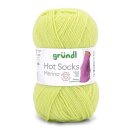 Gründl Hot Socks Merino 50 g/200 m 4-fädig uni 75 % Schurwolle(Merino) /25% Polyamid 08 grasgrün