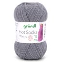 Gründl Hot Socks Merino 50 g/200 m 4-fädig uni 75 % Schurwolle(Merino) /25% Polyamid
