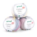 Gründl Cotton Chic,Baumwollmischung,100 g/260 m NS 3-4 50% BW/50% Polyamid
