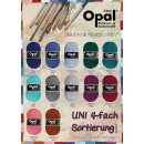 Opal 4-fädige Pullover-/Sockenwolle uni,100g/425m,75% Schurwolle/25% Polyamid 9934 blaugrün