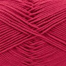Gründl Cotton quick uni,50g.100%Baumwolle,mercerisiert,Häkel- u. Strickgarn,50g / 125 m,NS 3-4 154 weinrot