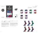 Pro Lana Fjord Socks Puzzle, 100 g/420 m, 4-fädige Sockenwolle aus 75% Schurwolle / 25% Polyamid, tolle Farben 84
