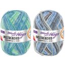Woolly Hugs Weltrekord Sockenwolle, 100g, 75% Schurwolle...