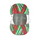 Flotte Socke Christmas Sockenwolle 2026 4-fach mit Glitzer 100g 420m