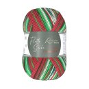 Rellana Flotte Socke Christmas Sockenwolle 4-fach ohne Glitzer,100g 420 m